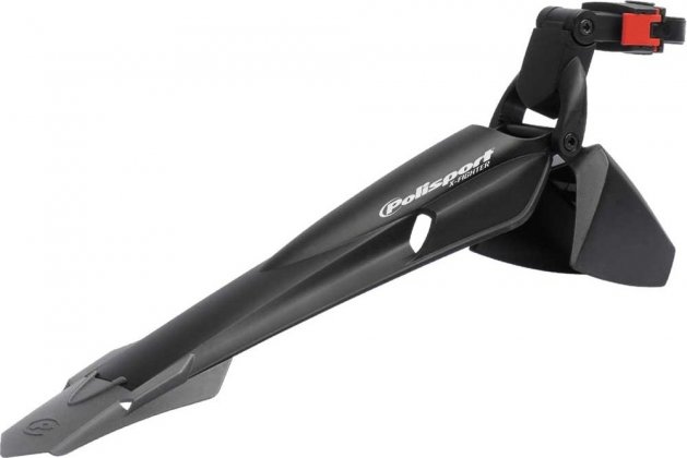 Крыло заднее Polisport X-Fighter Mudguard 26/29, чёрное Black