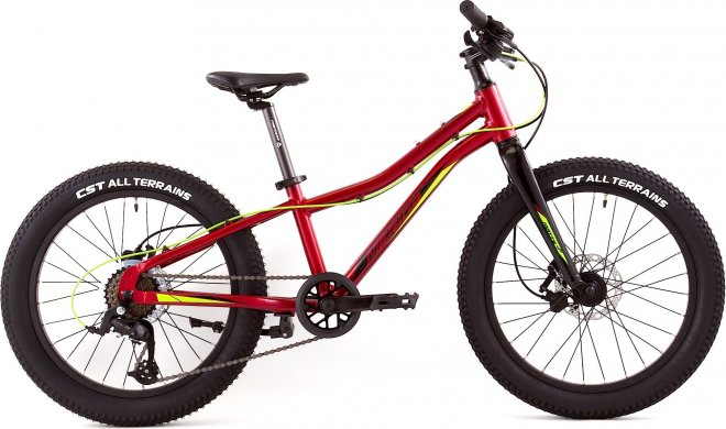 Велосипед Merida Matts J.20+ Pro (2023) Silk Red/Green/Black