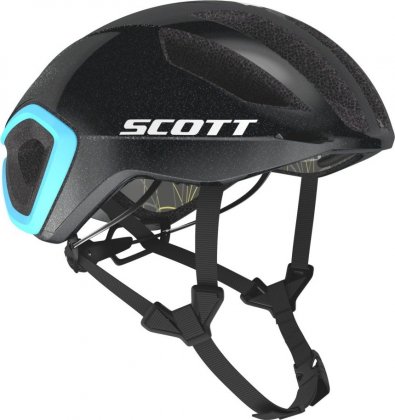 Шлем Scott Cadence PLUS (CE), чёрно-синий Black/Light Blue