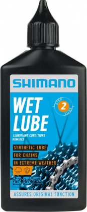 Смазка для цепи при влажной погоде Shimano Wet Lube, 100 мл