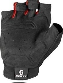 Перчатки с короткими пальцами Scott Essential, чёрно-белые Black/White