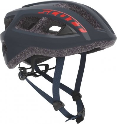 Шлем Scott Supra Road Helmet, тёмно-бирюзово-красный Midnight Blue