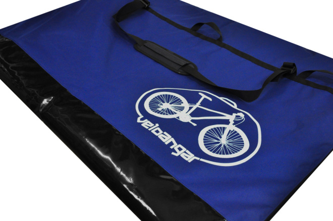 Кофр для велосипеда Veloangar №6, сине-чёрный Blue/Black
