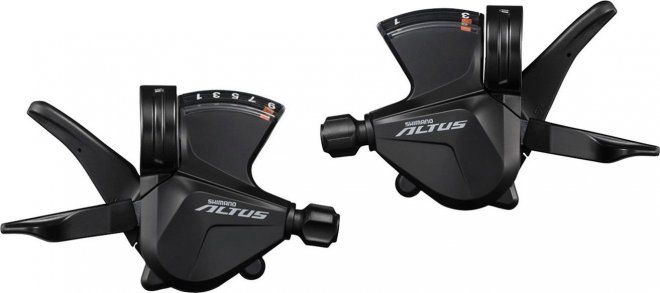 Комплект манеток Shimano Altus SL-M2000, с тросом