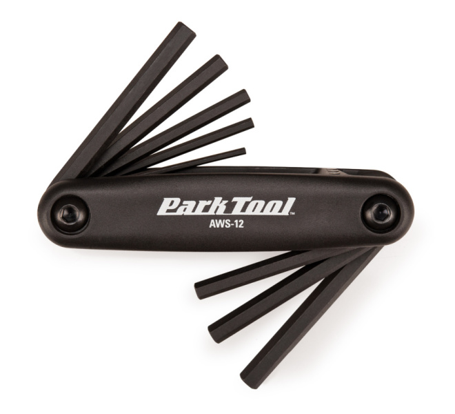 Набор инструментов Park Tool Fold Up Hex Wrench Set AWS-12