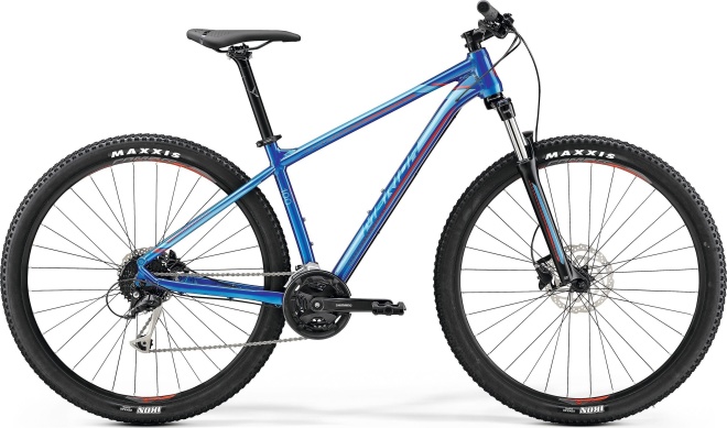 Велосипед Merida Big.Nine 100 (2019) Glossy Blue/Red