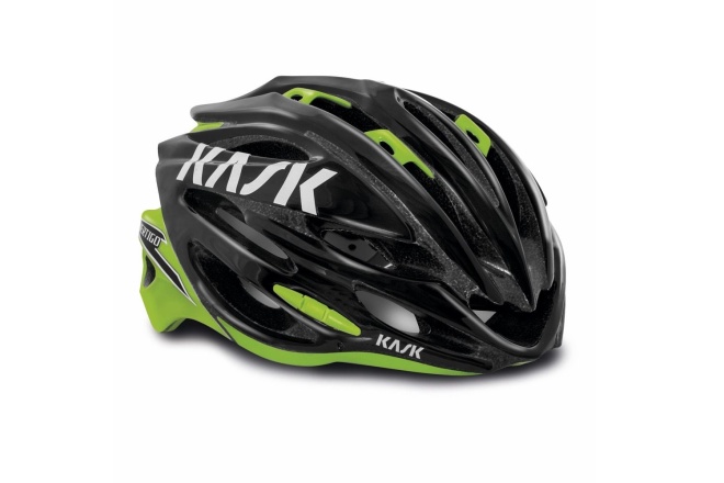 Шлем Kask Vertigo 2.0, чёрно-лаймовый