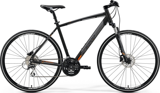 Велосипед Merida Crossway 20-D (2019) Black/Orange