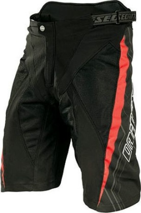 Шорты защитные Dainese Spruce Shorts, чёрно-красные