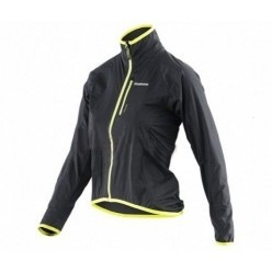 Куртка женская Shimano Stretchable Windbreaker Women KS23, чёрная