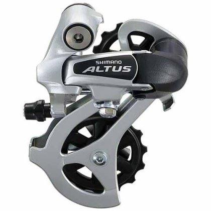 Переключатель скоростей задний Shimano Altus RD-M310, серебристый Silver