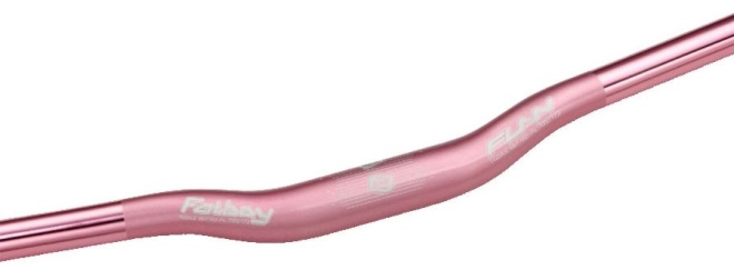 Руль Funn FatBoy, ширина 810 мм, диаметр 31.8 мм, подъём 7 мм, розовый