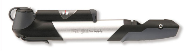 Насос ручной Giyo GP-961A Plastic Mini Pump W/Alum Sleeve & Gauge