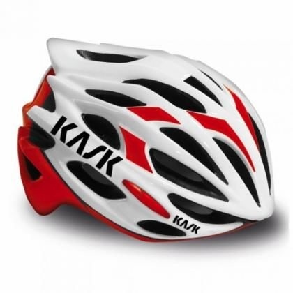 Шлем Kask Mojito, бело-красный White/Red