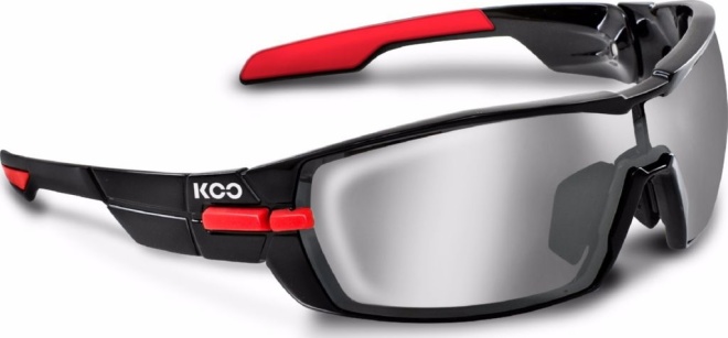 Очки спортивные Koo Open, чёрно-красные Black/Red