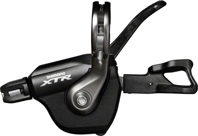 Манетка левая Shimano XTR SL-M9000-L, с тросом и оплёткой