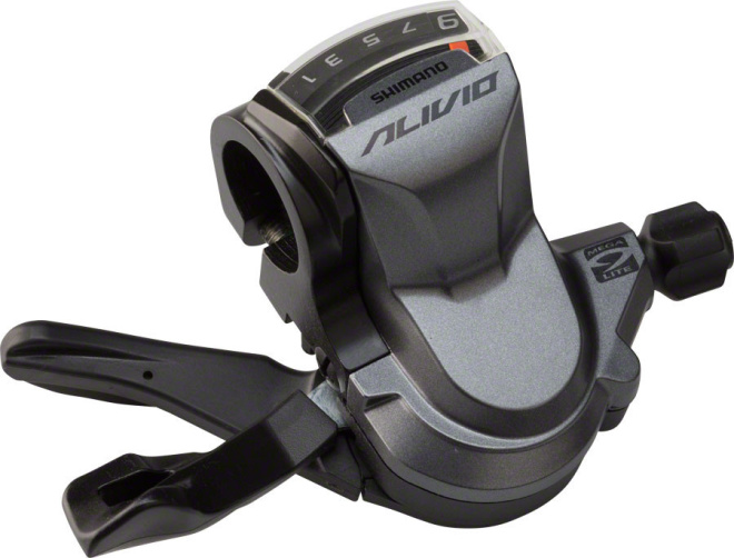 Манетка правая Shimano Alivio SL-M4000-R, с тросом