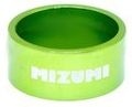Кольцо проставочное под вынос Mizumi, высота 15 мм, зелёное Green