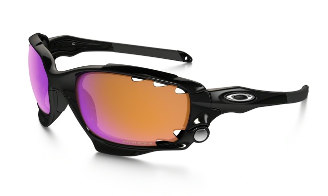 Очки спортивные Oakley Racing Jacket Polished Black, чёрные