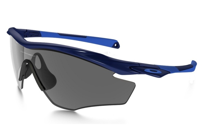 Очки спортивные Oakley M2 Frame Polished Navy Grey, сине-серые