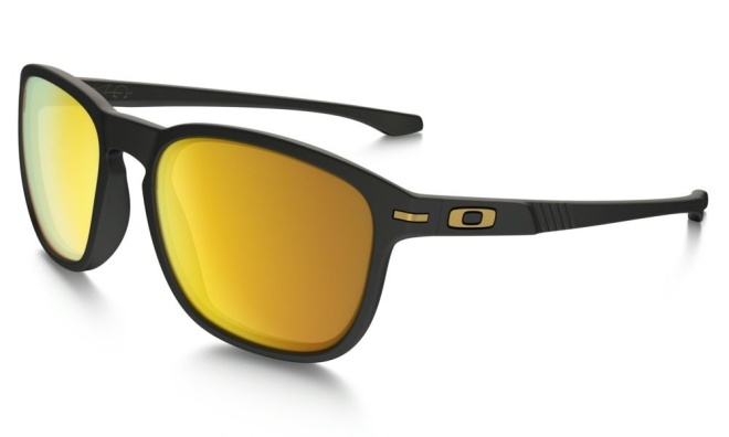 Очки спортивные Oakley Enduro Matte Black, чёрно-жёлтые