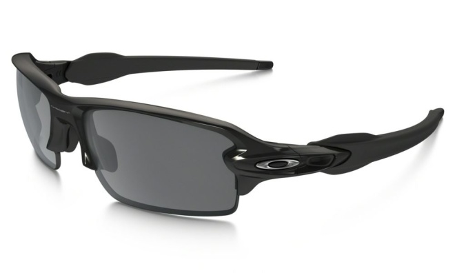 Очки спортивные Oakley Flak 2.0 XL Polished Black Iridium, чёрные