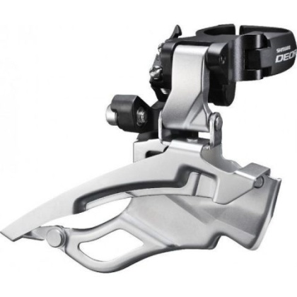 Переключатель скоростей передний Shimano Deore FD-M611, чёрный Black