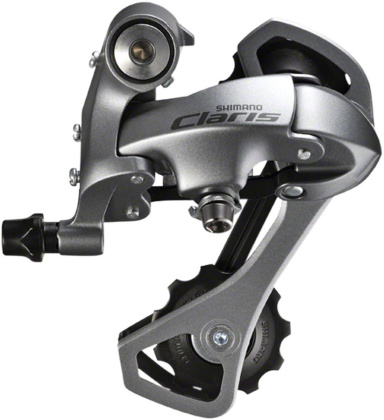 Переключатель скоростей задний Shimano Claris RD-2400-SS, 8 скоростей, серый