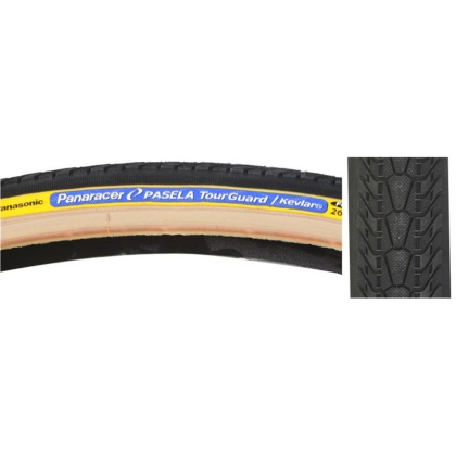 Покрышка Panaracer Pasela TG 26x1.50 Kevlar, чёрно-жёлтая