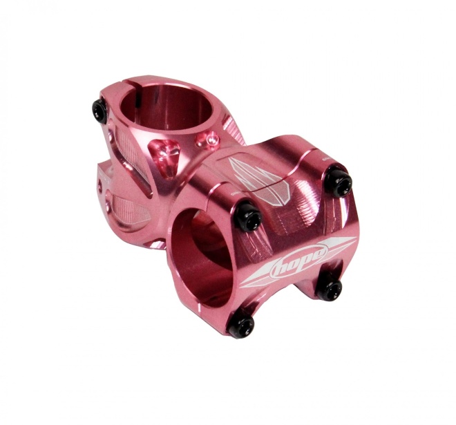 Вынос руля Hope Freeride FR OS Pink, без наклона, диаметр руля 31.8 мм, длина 50 мм, розовый