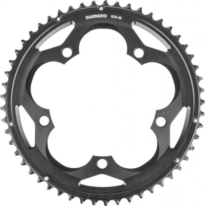 Звезда передняя для Shimano 105 FC-5700, 53T, чёрная Black