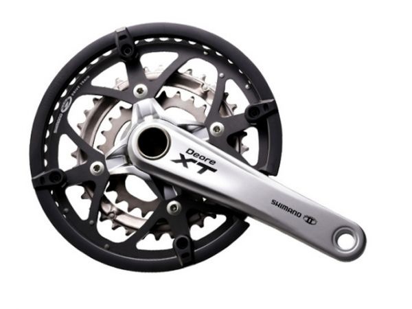 Система с интегрированным валом Shimano Deore XT FC-M771, с защитой