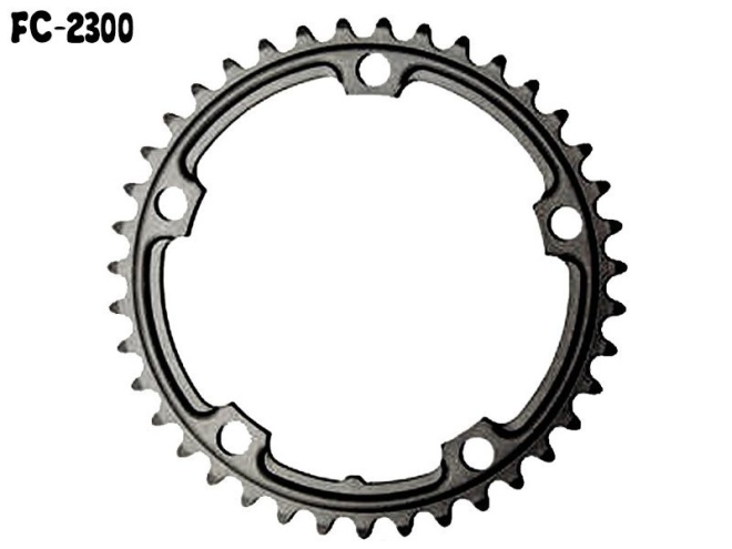 Звезда передняя для Shimano 2300 FC-2300, 39T, чёрная