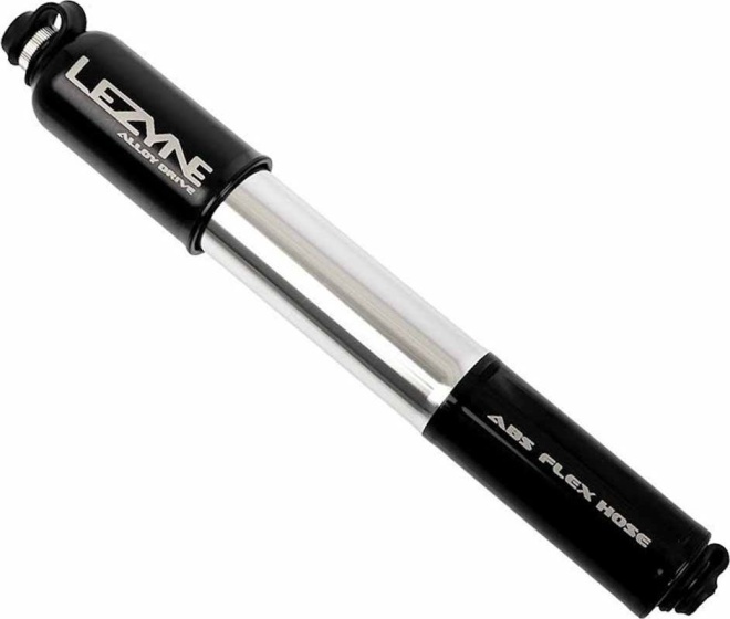 Насос ручной Lezyne Alloy Drive High Volume Pump 214mm, чёрный