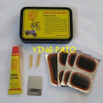 Набор заплаток для камер Thumbs Up Cold Patch Repair Kit 3204 Black