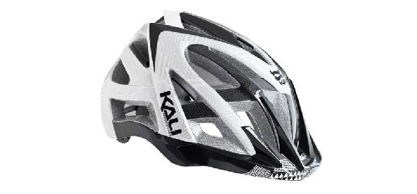 Шлем Kali Avita Carbon, бело-чёрный