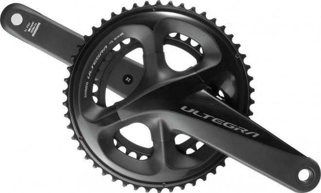 Система с интегрированным валом Shimano Ultegra FC-R8000, длина шатунов 175 мм, набор звёзд 50-34T