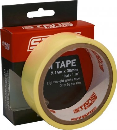 Ободная лента бескамерная Stan's NoTubes Rim Tape, длина 9.14 м, ширина 30 мм