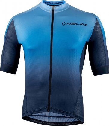 Джерси с коротким рукавом Nalini Bas Speed Jersey, сине-бирюзовое 4250