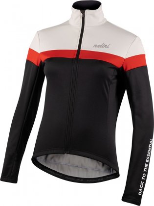 Куртка женская Nalini Road Lady Jkt, чёрно-белая 4000