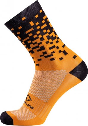 Носки Nalini Color Socks, оранжево-чёрные 4150