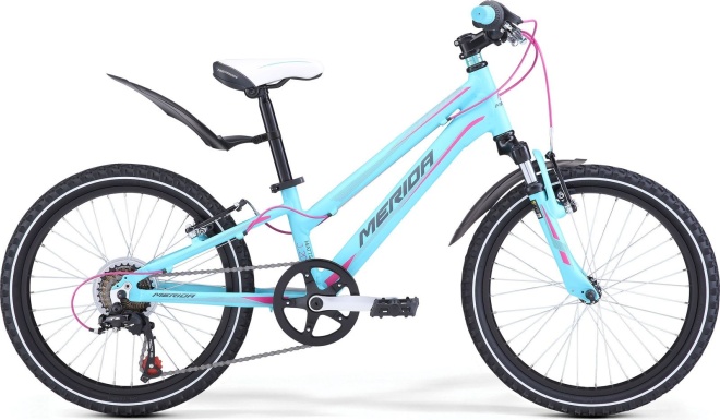 Велосипед Merida Matts J20 Girl Blue/Pink/Grey