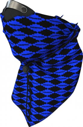 Респиратор-шарф Respro Bandit, чёрно-синий Blue Diamond