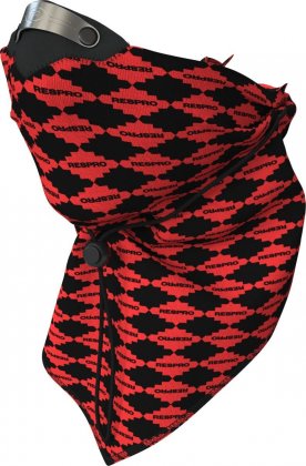 Респиратор-шарф Respro Bandit, чёрно-красный Red Diamond