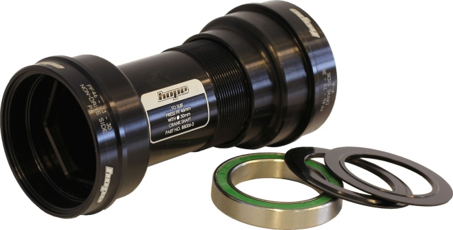 Каретка под запрессовку Hope Press-Fit PF46 Bottom Bracket Stainless, 73-30 мм