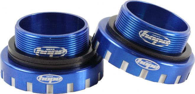 Каретка под интегрированный вал Hope Bottom Bracket Stainless, 30 мм, синяя Blue