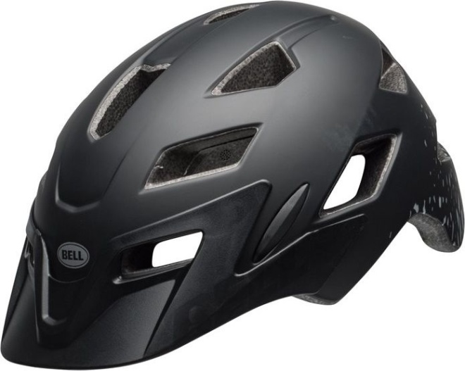 Шлем подростковый Bell Sidetrack Youth, чёрно-серый Black/Grey