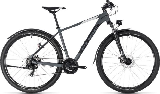 Велосипед Cube Aim Allroad 27.5 (2018) Grey/White