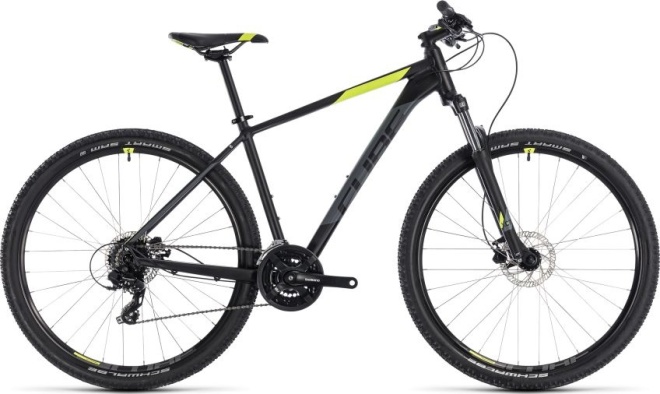 Велосипед Cube Aim Pro 27.5 (2018) Black/Flash Yellow