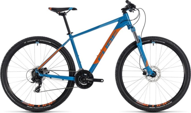 Велосипед Cube Aim Pro 27.5 (2018) Blue/Orange